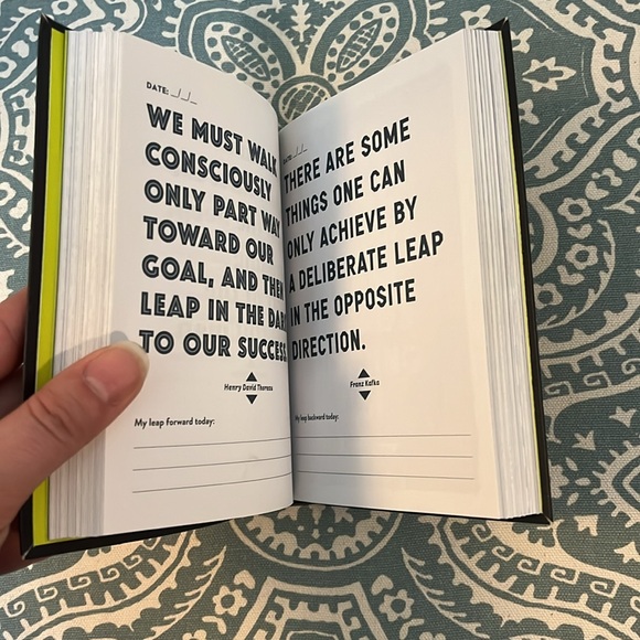 Do One Thing Every Day That Scares You - a journal - Picture 5 of 12